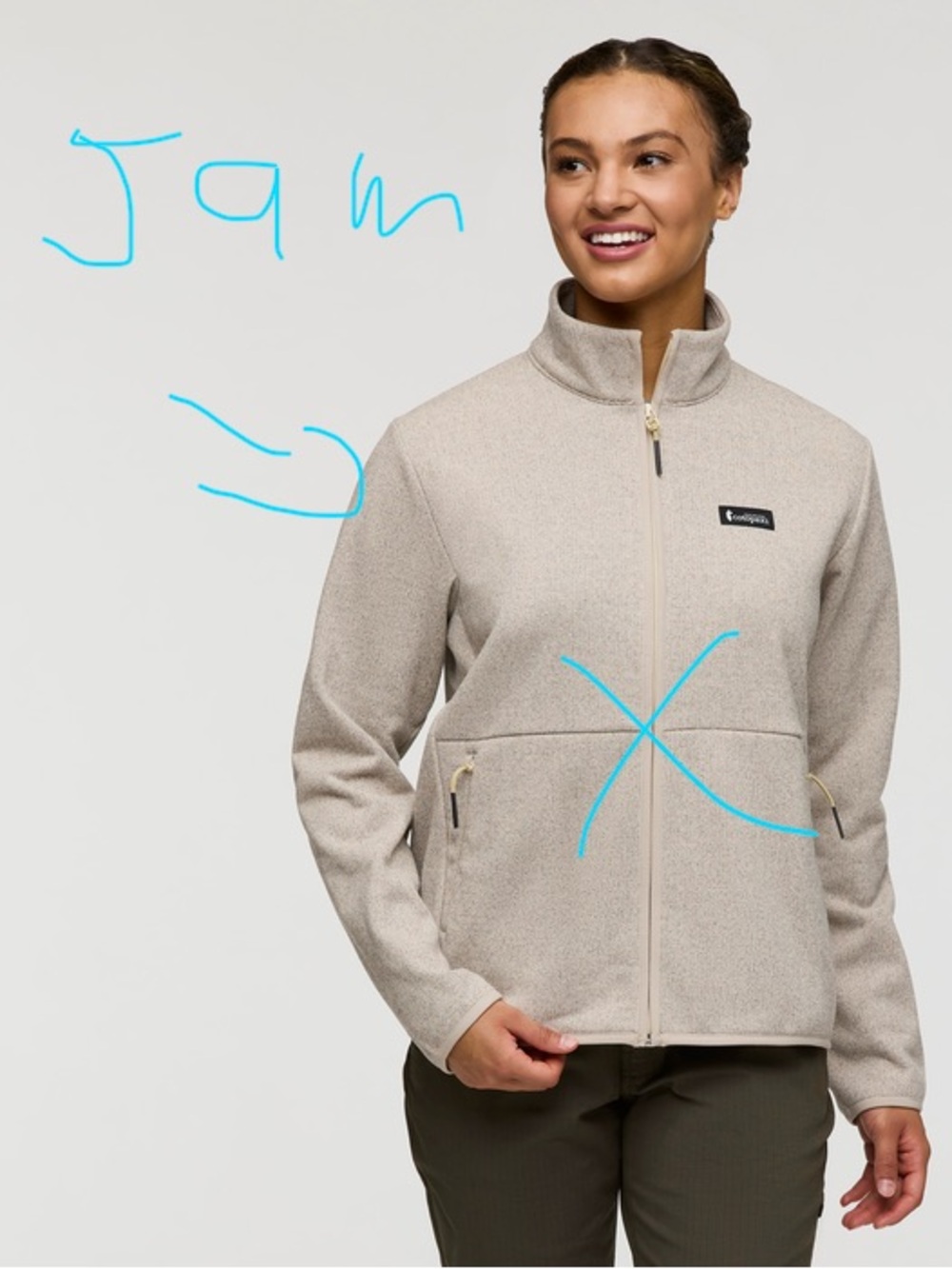 New Cotopaxi Women’s Envo Fleece Full Zip in HEATHER JAM (purpleish)